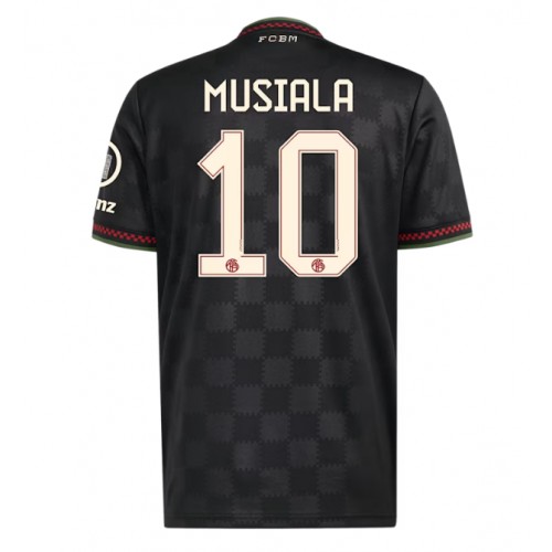 Fotbalové Dres Bayern Munich Jamal Musiala #10 Alternativní 2025-26 Krátký Rukáv